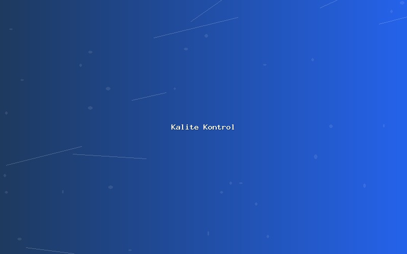 Plastik Enjeksiyon Üretiminde Kalite Kontrol